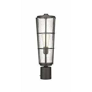 Helix - 1 Light Outdoor Post Mount In Traditional Style-19.5 Inches Tall and 6 Inches Wide - 1113095