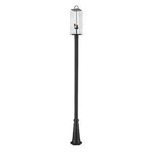 お手軽価格で贈りやすい Sana - 593PHBR-567P-BK - Z-Lite - Mount Post Outdoor Light 3 トップス