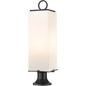 Sana - 3 Light Outdoor Pier Mount In Contemporary Style-28.5 Inches Tall and 8.25 Inches Wide - 1223391