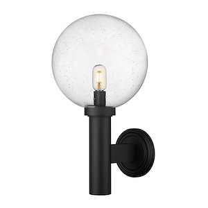 Laurent - 1 Light Outdoor Wall Sconce In Modern Style-22.5 Inches Tall and 12 Inches Wide - 1283292