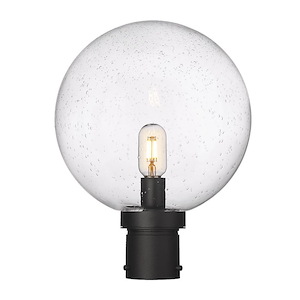Laurent - 1 Light Outdoor Post Mount Light In Modern Style-15.75 Inches Tall and 12 Inches Wide - 1283308
