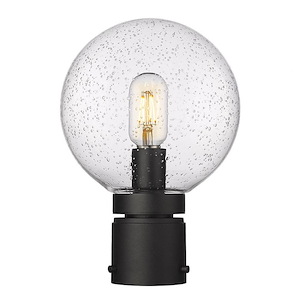 Laurent - 1 Light Outdoor Post Mount Light In Modern Style-11.5 Inches Tall and 8 Inches Wide - 1283313
