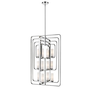 Aideen - 12 Light Pendant in Fusion Style - 24.25 Inches Wide by 38.25 Inches High - 550087