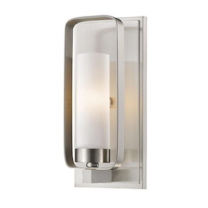 Aideen - 1 Light Wall Sconce in Fusion Style - 4.5 Inches Wide by 10.25 Inches High - 550086