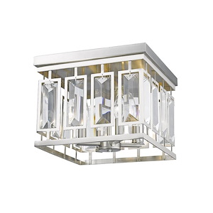 Mersesse - 4 Light Flush Mount in Metropolitan Style - 12 Inches Wide by 9.5 Inches High - 623975