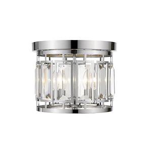 Mersesse - 3 Light Flush Mount in Metropolitan Style - 12.5 Inches Wide by 9.5 Inches High - 689173