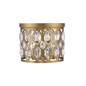 Dealey - 3 Light Flush Mount in Metropolitan Style - 12 Inches Wide by 9.75 Inches High - 856797
