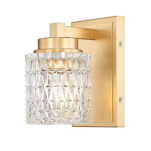 Jacqueline - 1 Light Wall Sconce-8 Inch Tall and 4.75 Inch Wide - 1397129