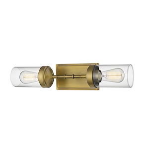 Calliope - 2 Light Wall Sconce in Industrial Style - 20.75 Inches Wide by 4.5 Inches High - 689162