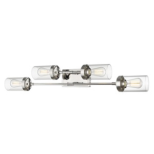 Calliope - 4 Light Bath Vanity in Industrial Style - 38 Inches Wide by 6.25 Inches High - 689161