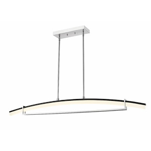 Arc - 46W 1 LED Chandelier in Linear Style - 5.25 Inches Wide by 5.75 Inches High - 1223340