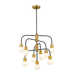 Neutra - 9 Light Chandelier in Fusion Style - 26.5 Inches Wide by 26.5 Inches High - 937928