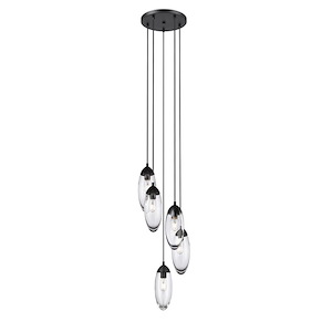 Arden - 5 Light Chandelier-12 Inches Tall and 12 Inches Wide - 1332935