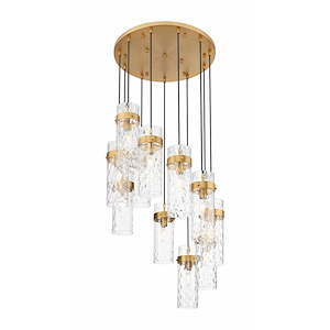 Fontaine - 11 Light Chandelier-15 Inch Tall and 26.25 Inch Wide - 1365428
