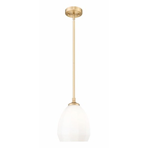 Oren  - 1 Light Pendant-10 Inch Tall and 8 Inch Wide - 1374904