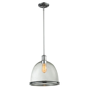 Mason - 1 Light Pendant in Victorian Style - 13 Inches Wide by 14 Inches High - 429298