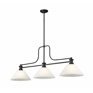 Melange - 3 Light Billiard-21 Inches Tall and 14 Inches Wide - 1283318