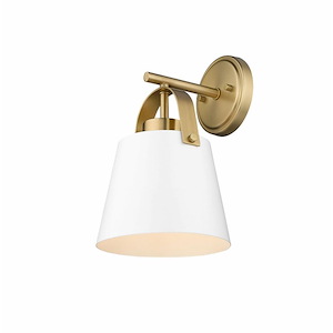 Z-Studio - 1 Light Wall Sconce In Modern Style-12.75 Inches Tall and 8 Inches Wide - 1287910