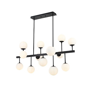 Midnetic - 13 Light Island/Billiard in Transitional Style - 20.5 Inches Wide by 25.5 Inches High - 1222799