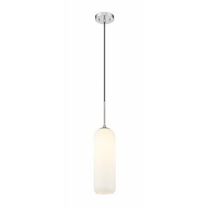 Monty - 1 Light Pendant In Mid-Century Modern Style-22 Inches Tall and 5.25 Inches Wide - 1113126