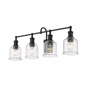 Bryant - 4 Light Bath Vanity In Industrial Style-12.25 Inches Tall and 32 Inches Wide - 1287847