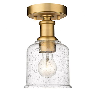 Bryant - 1 Light Flush Mount In Industrial Style-9.5 Inches Tall and 5.5 Inches Wide - 1288651