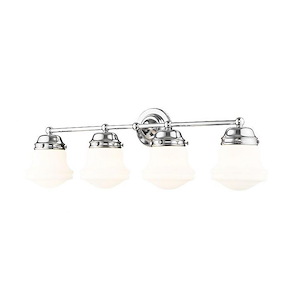 Vaughn - 4 Light Bath Vanity In Industrial Style-9.5 Inches Tall and 7.75 Inches Wide - 1325459
