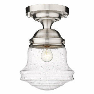 Vaughn - 1 Light Flush Mount In Industrial Style-15.75 Inches Tall and 10.5 Inches Wide - 1288009