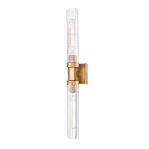 Beau - 2 Light Wall Sconce-27 Inch Tall and 4.5 Inch Wide - 1365439