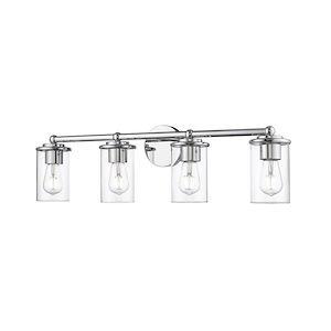 Thayer - 4 Light Bath Vanity In Modern Style-8.75 Inches Tall and 30.75 Inches Wide - 1325467