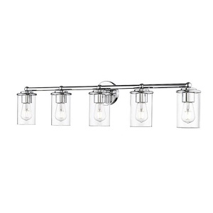 Thayer - 5 Light Bath Vanity In Modern Style-8.75 Inches Tall and 39 Inches Wide - 1325469
