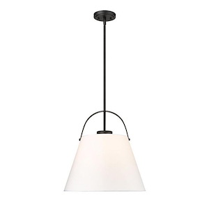 Z-Studio - 1 Light Pendant In Farmhouse Style-18 Inches Tall and 18 Inches Wide - 1298345