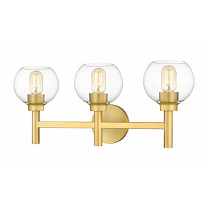 Sutton - 3 Light Bath Vanity In Modern Style-10.25 Inches Tall and 23.75 Inches Wide - 1283330