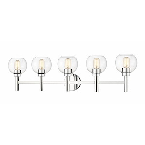 Sutton - 5 Light Bath Vanity In Modern Style-10.25 Inches Tall and 39.5 Inches Wide - 1283332