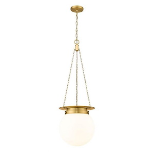 Calhoun - 1 Light Pendant In Traditional Style-14.75 Inches Tall and 13 Inches Wide - 1298349