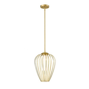 Savanti - 1 Light Pendant In Modern Style-16.5 Inches Tall and 12 Inches Wide - 1325489