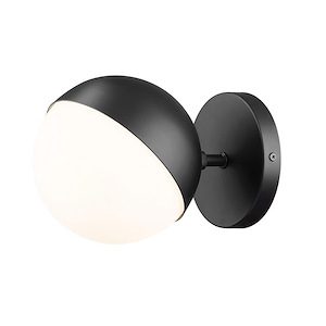 Realm Sphere - 1 Light Wall Sconce-6.25 Inch Tall and 6.25 Inch Wide - 1365440