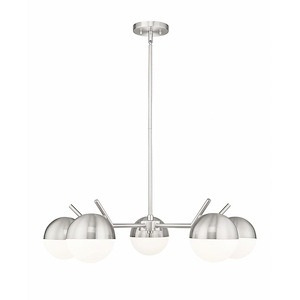 Realm Sphere - 5 Light Chandelier-8 Inch Tall and 32 Inch Wide - 1365446