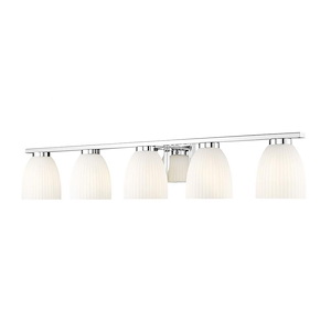 Naya  - 5 Light Bath Vanity-6.5 Inch Tall and 40 Inch Wide - 1374917