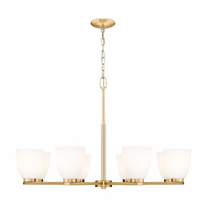 Naya  - 8 Light Chandelier-21.25 Inch Tall and 33.25 Inch Wide - 1374919