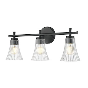 Belle  - 3 Light Bath Vanity-10 Inch Tall and 24 Inch Wide - 1374924