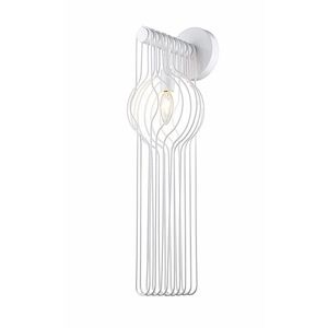 Contour - 1 Light Wall Sconce in Linear Style - 7.75 Inches Wide by 24.5 Inches High - 1223012