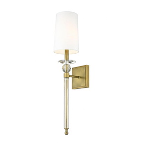 Ava - 1 Light Wall Sconce In Traditional Style-25.5 Inches Tall and 5.5 Inches Wide - 1112999