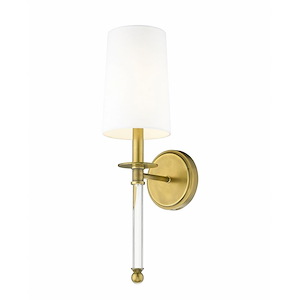 Mila - 1 Light Wall Sconce In Traditional Style-19.5 Inches Tall and 5.5 Inches Wide - 1113121