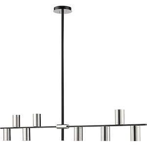 Calumet - 8 Light Chandelier In Architectural Style-8 Inches Tall and 5 Inches Wide - 1113063