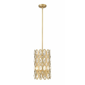 Dealey - 3 Light Pendant-17.25 Inches Tall and 9.25 Inches Wide - 1283348