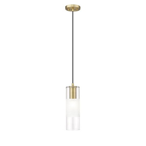 Alton - 1 Light Pendant In Contemporary Style-14.25 Inches Tall and 4.75 Inches Wide - 1325506