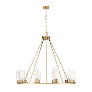 Titus - 10 Light Chandelier-28 Inches Tall and 46 Inches Wide - 1341038