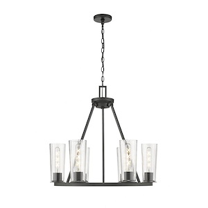 Titus - 6 Light Chandelier-24.5 Inches Tall and 26 Inches Wide - 1341047