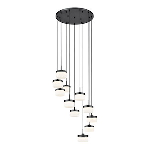 Renaud - 18W 11 LED Chandelier-5 Inch Tall and 28 Inch Wide - 1397152